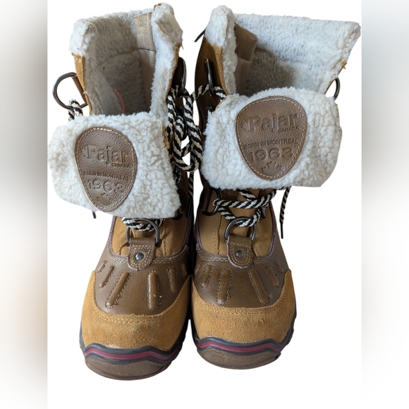 Pajar Canada Waterproof Leather Boots Sz 9.5 - Picture 4 of 12